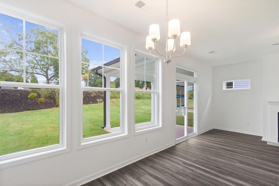Spacious, unfurnished interior of a new home in Brownstone Park, Easley (Image 14).