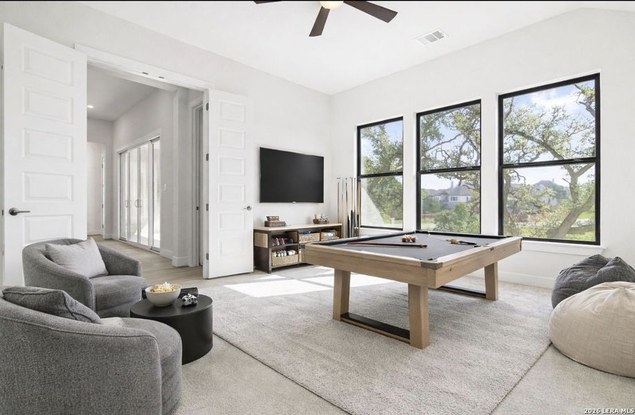 Furnished interior view inside a new home in Arbors at Fair Oaks, Boerne (Image 5).