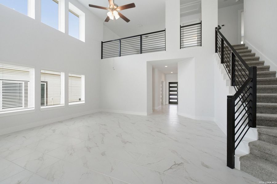 Spacious, unfurnished interior of a new home in Morgan Meadows, San Antonio (Image 30). Spacious, unfurnished interior of a new home in Morgan Meadows, San Antonio (Image 30).