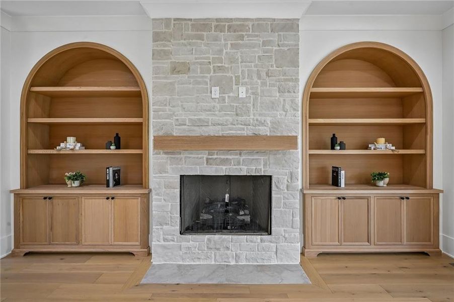 Furnished interior view inside a new home in , Buford (Image 13).