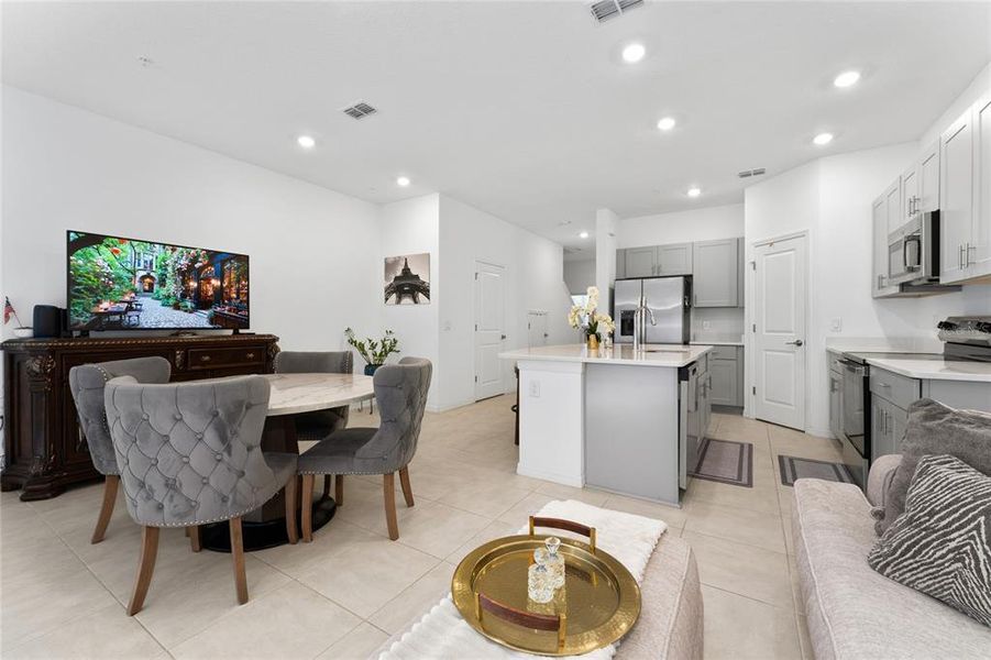 Furnished interior view inside a new home in , St. Cloud (Image 8).