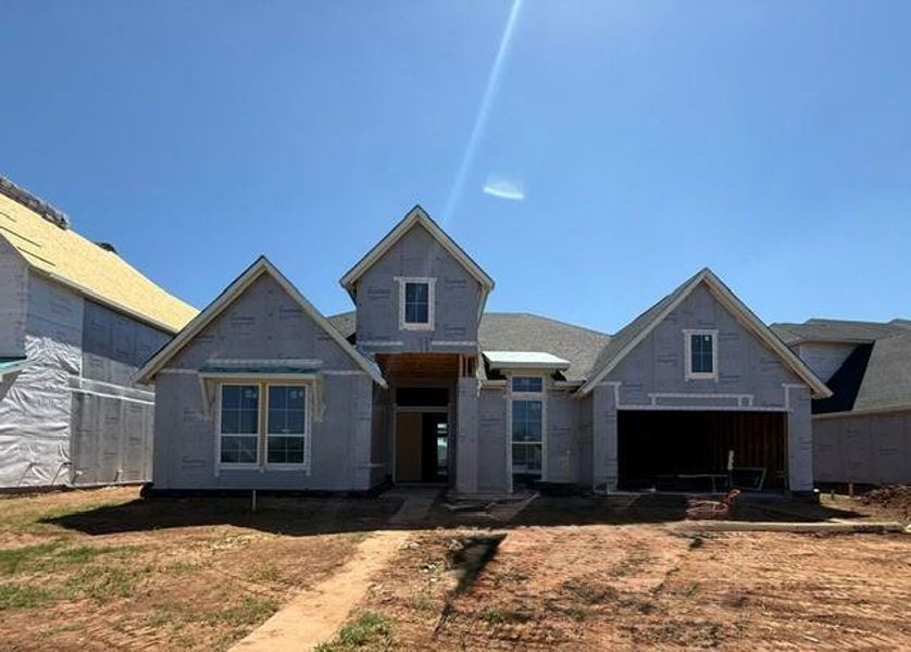 In-progress construction of a new home in Evergrove, Richmond, TX (Image 5).