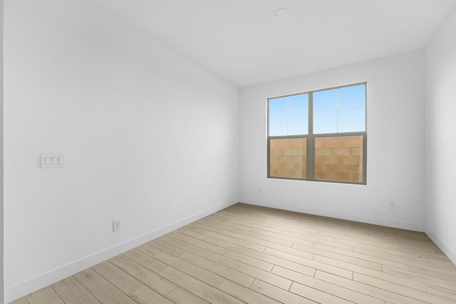Spacious, unfurnished interior of a new home in Combs Ranch, San Tan Valley (Image 21).