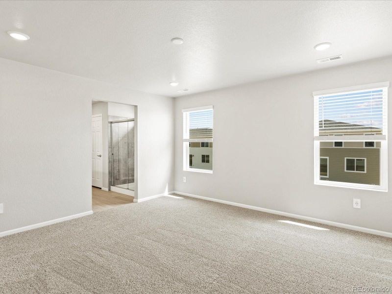 Spacious, unfurnished interior of a new home in Revere at Johnstown, Johnstown (Image 22). Spacious, unfurnished interior of a new home in Revere at Johnstown, Johnstown (Image 22).