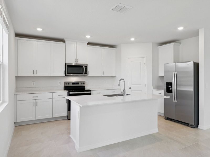 Furnished interior view inside a new home in The Reserve at Twin Lakes, St. Cloud (Image 3).