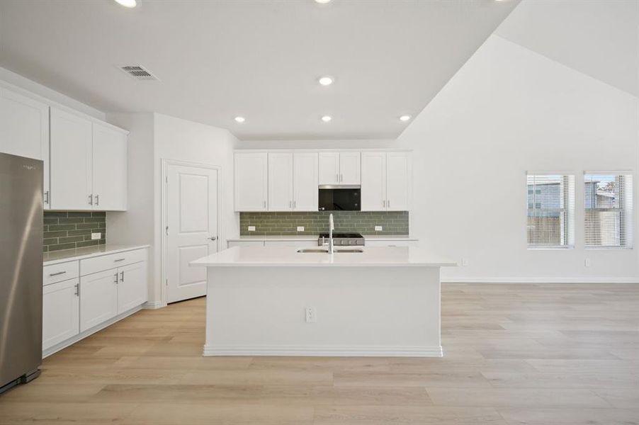Photo is not of the actual home, but is an inspirational photo of builder’s model home and may depict options, furnishings, and/or decorator features that are not included.