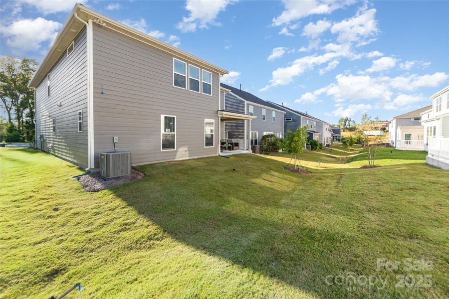 Exterior details and patio area of a home in Cannon Run, Concord (Image 28).