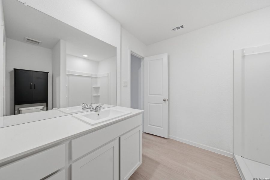 Furnished interior view inside a new home in Morgan Heights, San Antonio (Image 7).