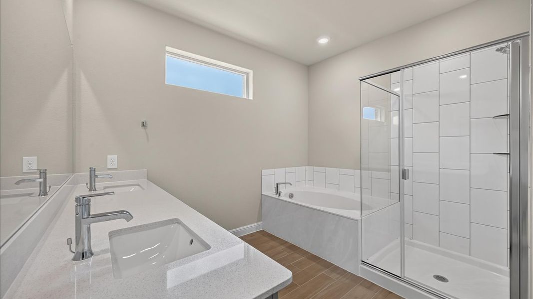 Furnished interior view inside a new home in Treeline, Justin (Image 10). Furnished interior view inside a new home in Treeline, Justin (Image 10).