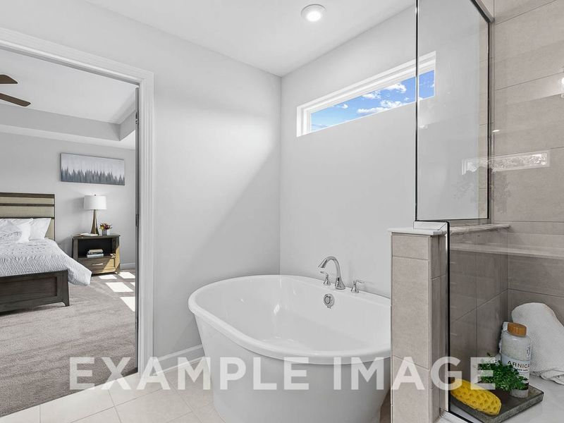 Representative furnished interior of a home built from the The Chestnut by Davidson Homes LLC in Retreat at North Main, Lillington (Image 31).