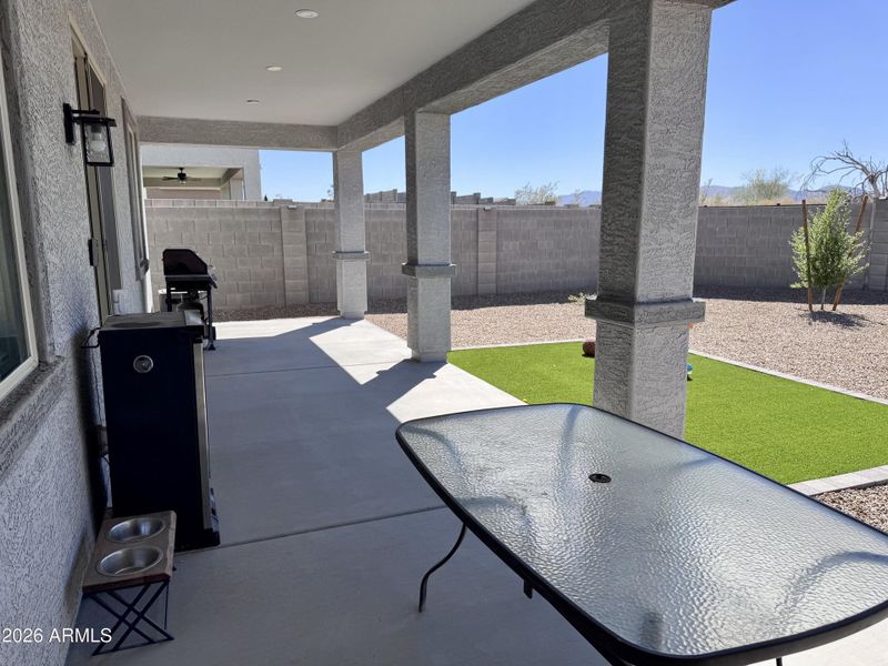Covered Patio Dining