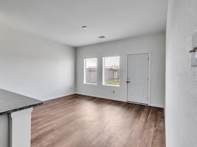 Spacious, unfurnished interior of a new home in Sweetgrass Village, Barrett (Image 12).