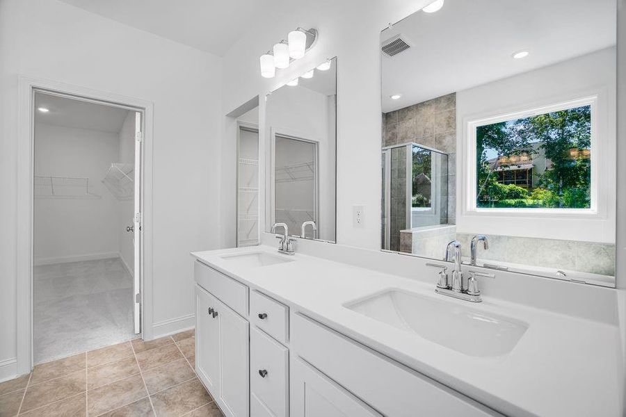 Furnished interior view inside a new home in Bailey Fence, Dacula (Image 10).