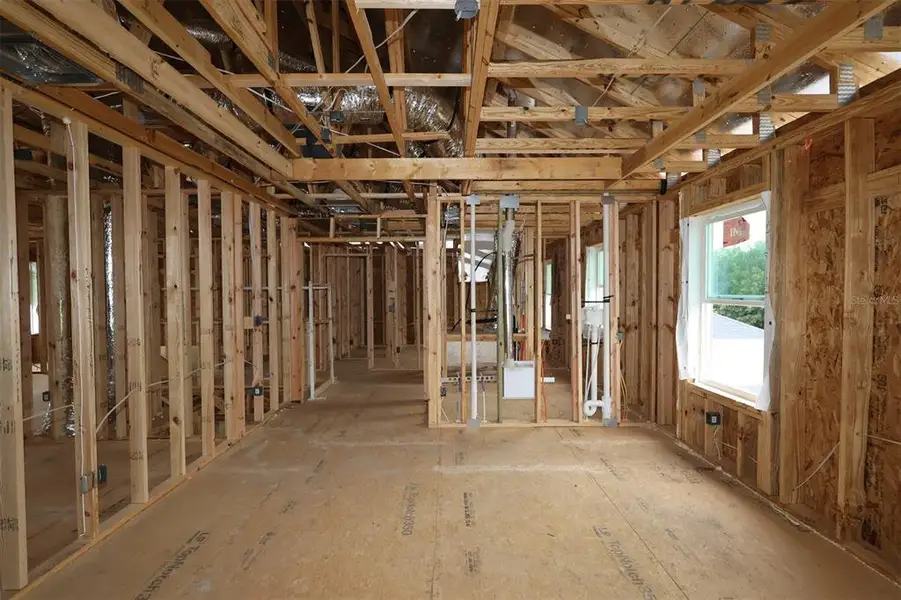 In-progress construction of a new home in Bay Lake Farms, St. Cloud, FL (Image 8).