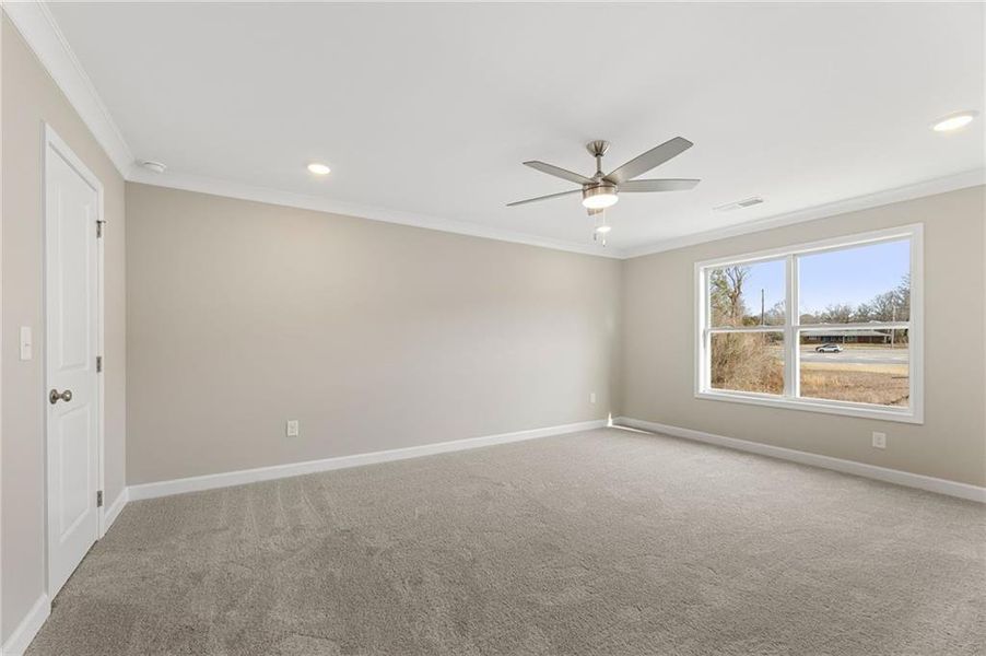 Spacious, unfurnished interior of a new home in River Walk Place, Lawrenceville (Image 15).