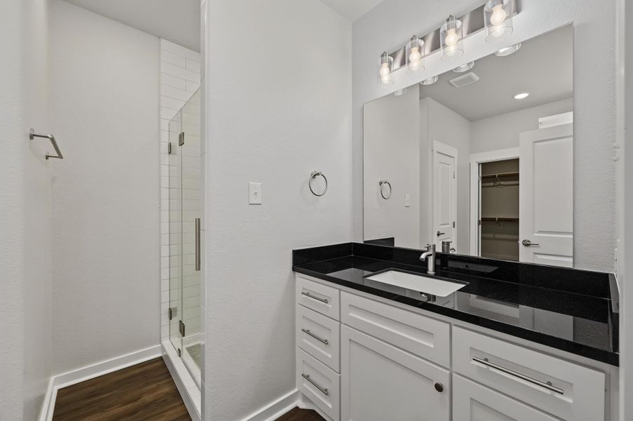 Furnished interior view inside a new home in , Conroe (Image 15). Furnished interior view inside a new home in , Conroe (Image 15).