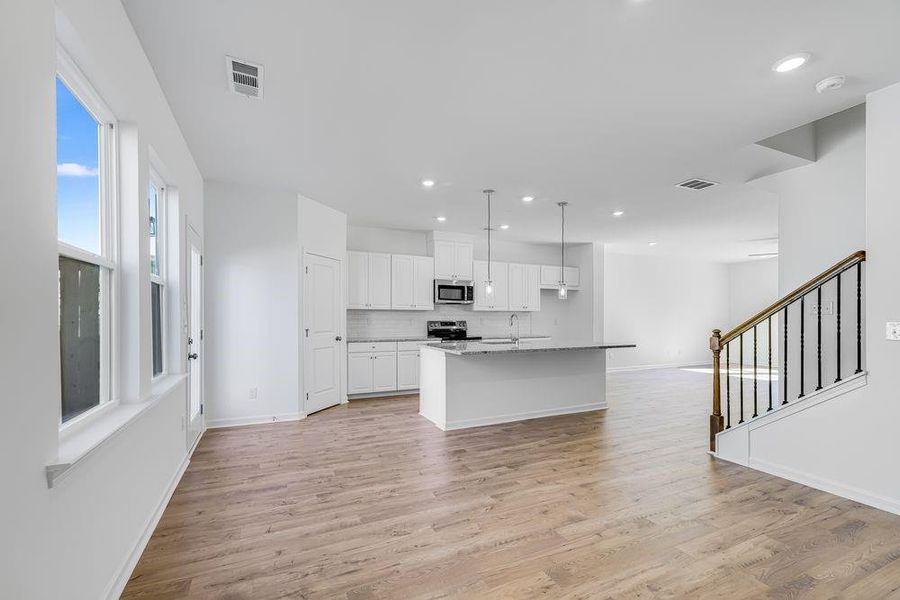 Spacious, unfurnished interior of a new home in Chandler Run, Tucker (Image 29). Spacious, unfurnished interior of a new home in Chandler Run, Tucker (Image 29).