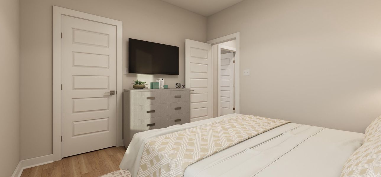 Furnished interior view inside a new home in , Charleston (Image 22).