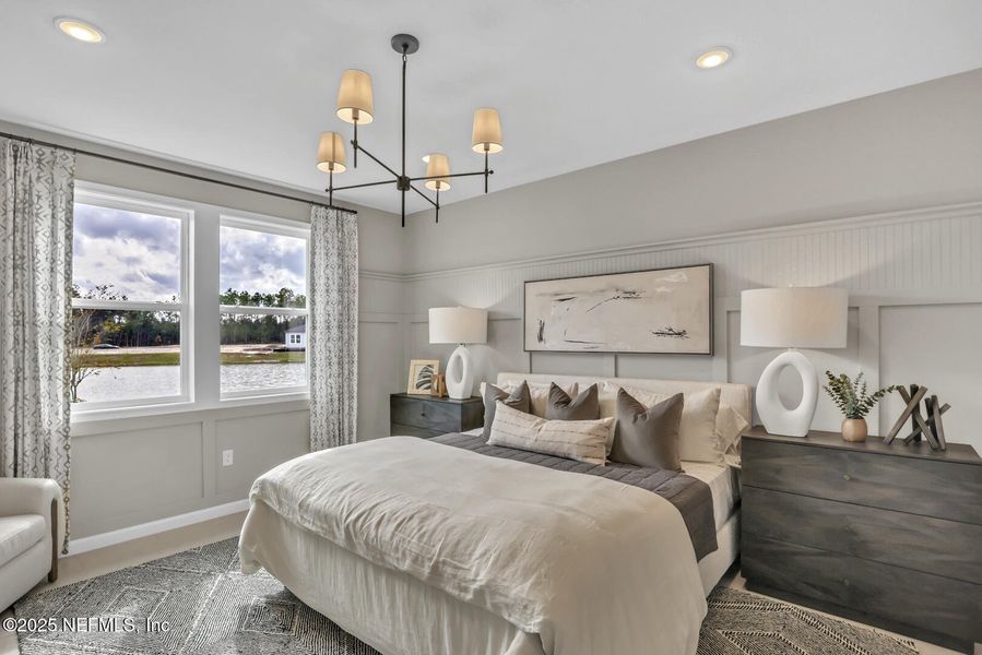 Furnished interior view inside a new home in , Palm Coast (Image 5).