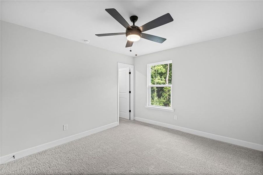 Spacious, unfurnished interior of a new home in Oakwood, Cumming (Image 29). Spacious, unfurnished interior of a new home in Oakwood, Cumming (Image 29).