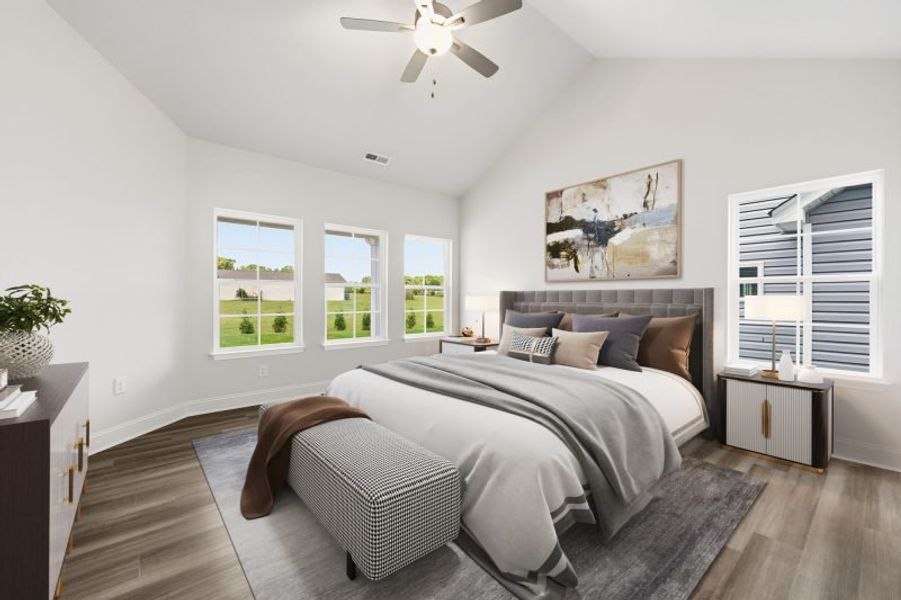 Furnished interior view inside a new home in Sullivans Reserve, Walkertown (Image 13).