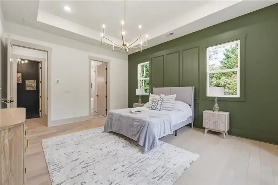 Furnished interior view inside a new home in , Hull (Image 45).
