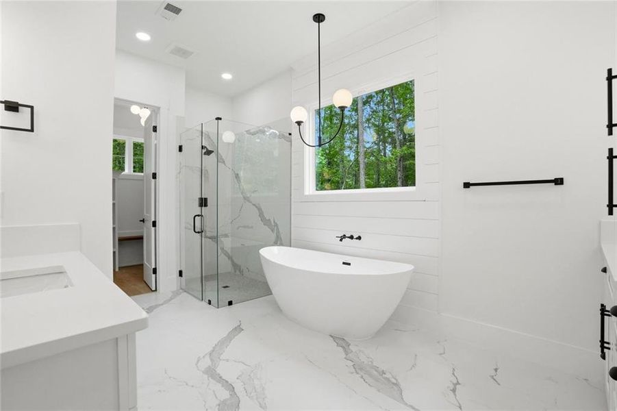 Furnished interior view inside a new home in , Covington (Image 11).