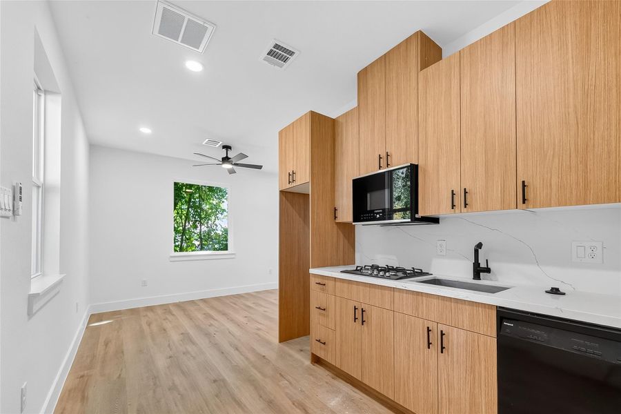 Furnished interior view inside a new home in , Houston (Image 6).