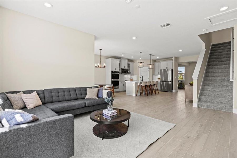 Furnished interior view inside a new home in , Nokomis (Image 16).