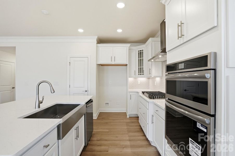 Furnished interior view inside a new home in Villas at Prestwick, Mooresville (Image 9).