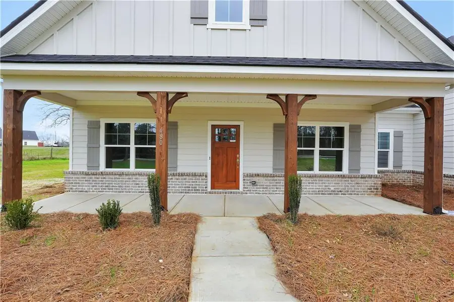 Exterior details and patio area of a home in , McDonough (Image 3).