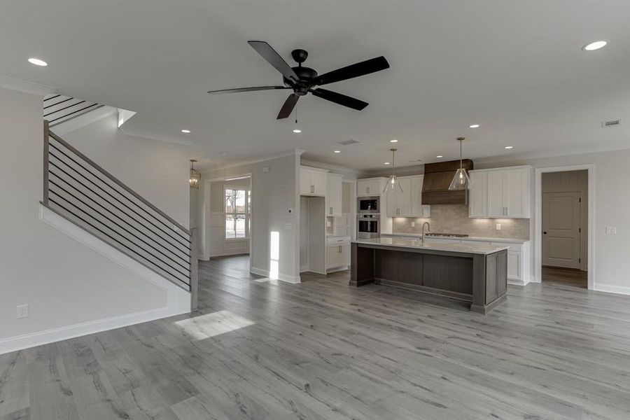 Furnished interior view inside a new home in , Buford (Image 10).