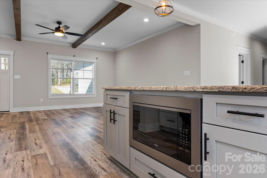 Furnished interior view inside a new home in , Statesville (Image 9).