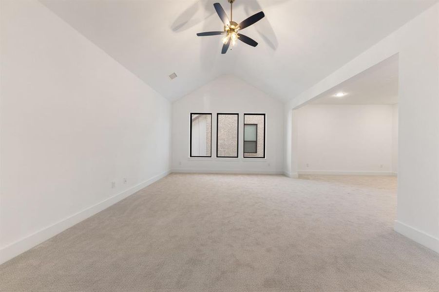 Spacious, unfurnished interior of a new home in Fields 60', Frisco (Image 24). Spacious, unfurnished interior of a new home in Fields 60', Frisco (Image 24).