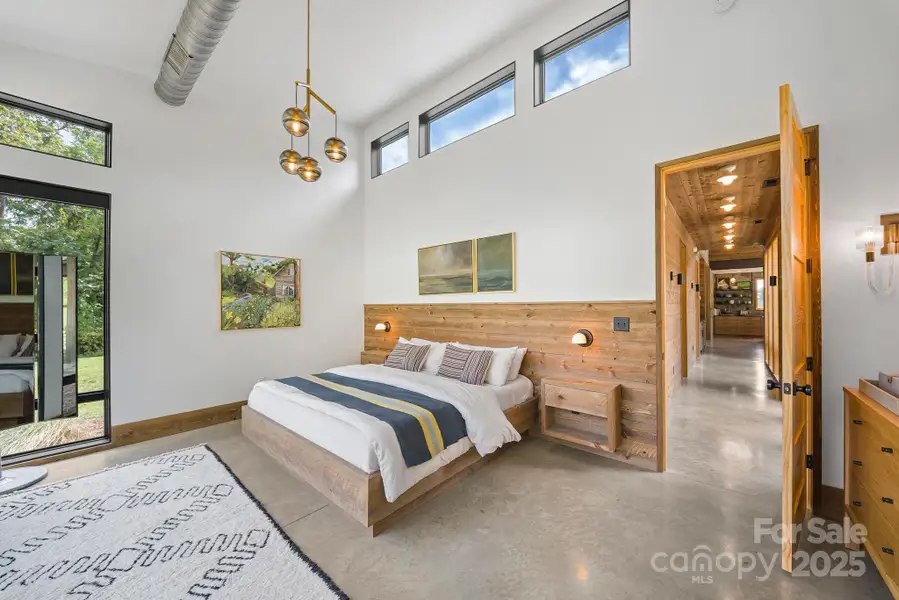 Furnished interior view inside a new home in , Hendersonville (Image 10).