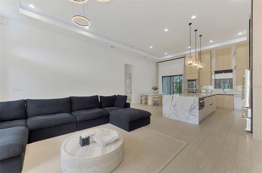 Furnished interior view inside a new home in , North Port (Image 62).