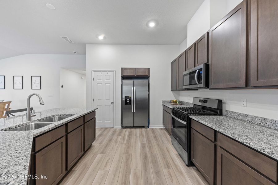 Furnished interior view inside a new home in Copper Ridge, Jacksonville (Image 10).