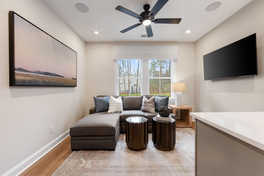 Representative furnished interior of a home built from the Marquis by Tri Pointe Homes in Ascend, Charlotte (Image 7).