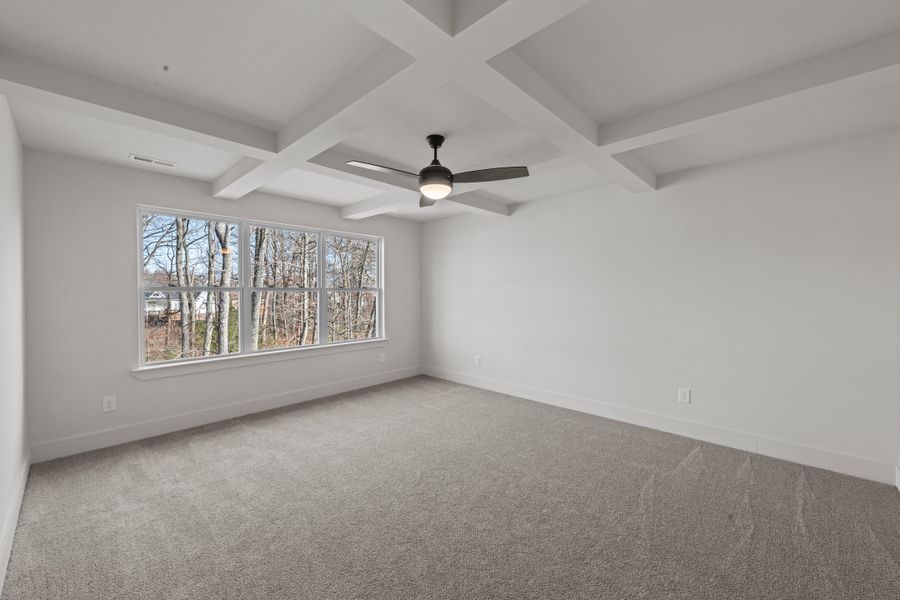 Representative unfurnished interior of a home built from the Two Story Farmhouse by Norfleet Builders in Cambria, White House (Image 18).