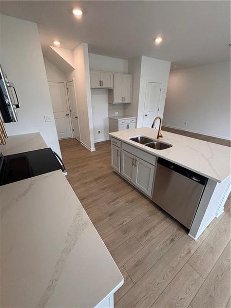 Furnished interior view inside a new home in Leydenview, Mableton (Image 5).