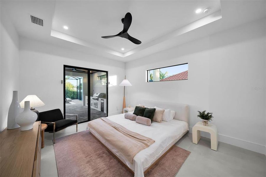 Furnished interior view inside a new home in , Cape Coral (Image 42).