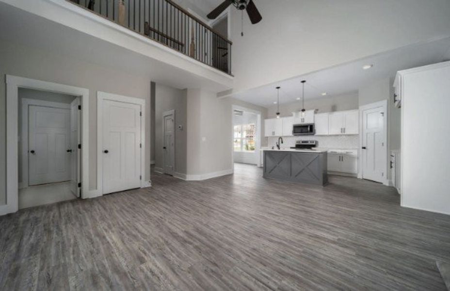 Spacious, unfurnished interior of a new home in Cherry Fields, Clarksville (Image 5). Spacious, unfurnished interior of a new home in Cherry Fields, Clarksville (Image 5).