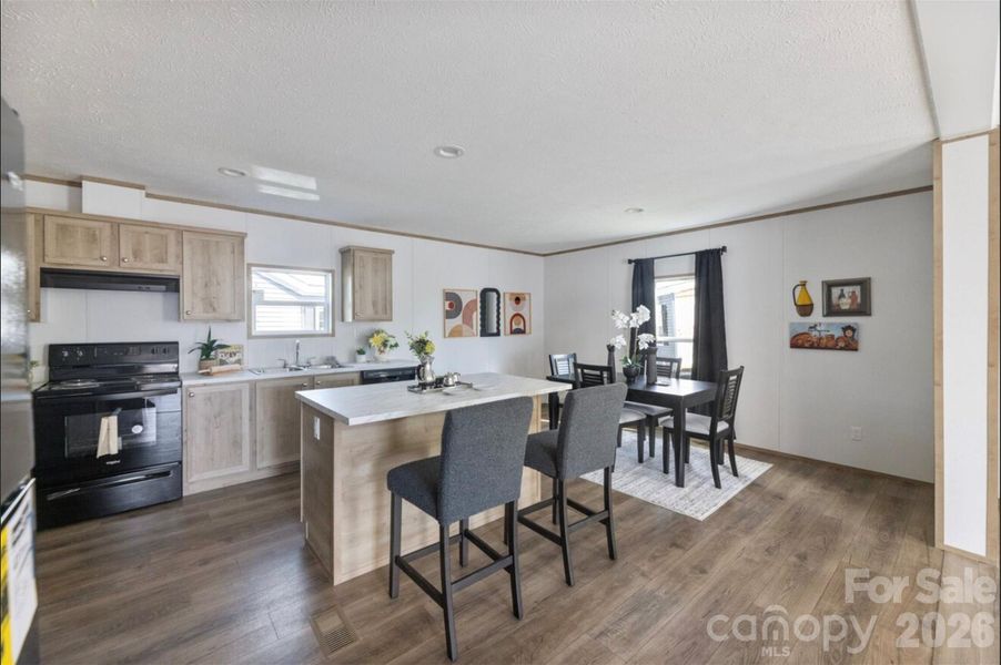 Furnished interior view inside a new home in , Hays (Image 8).