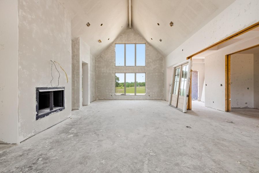 In-progress construction of a new home in , College Station, TX (Image 12).