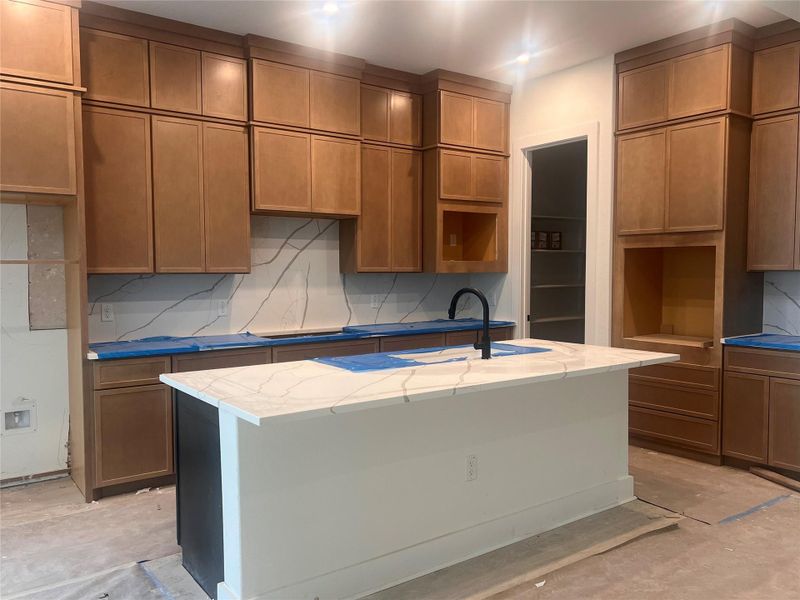 In-progress construction of a new home in Sauls Ranch, Round Rock, TX (Image 25).