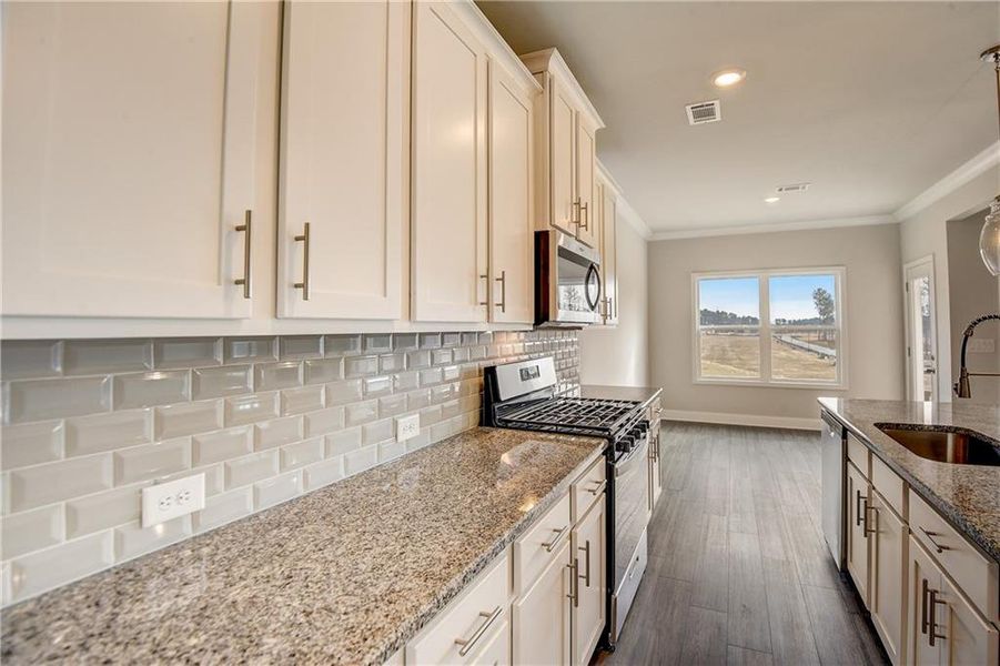 Furnished interior view inside a new home in Summerlin, Winder (Image 10). Furnished interior view inside a new home in Summerlin, Winder (Image 10).