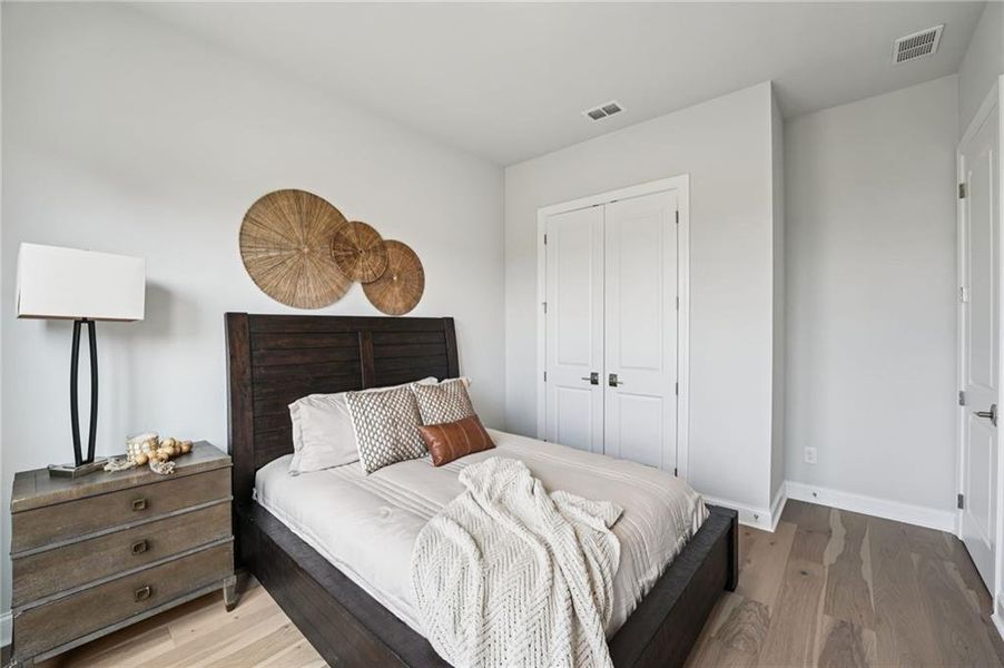 Furnished interior view inside a new home in Promenade at Sawnee Village, Cumming (Image 8).