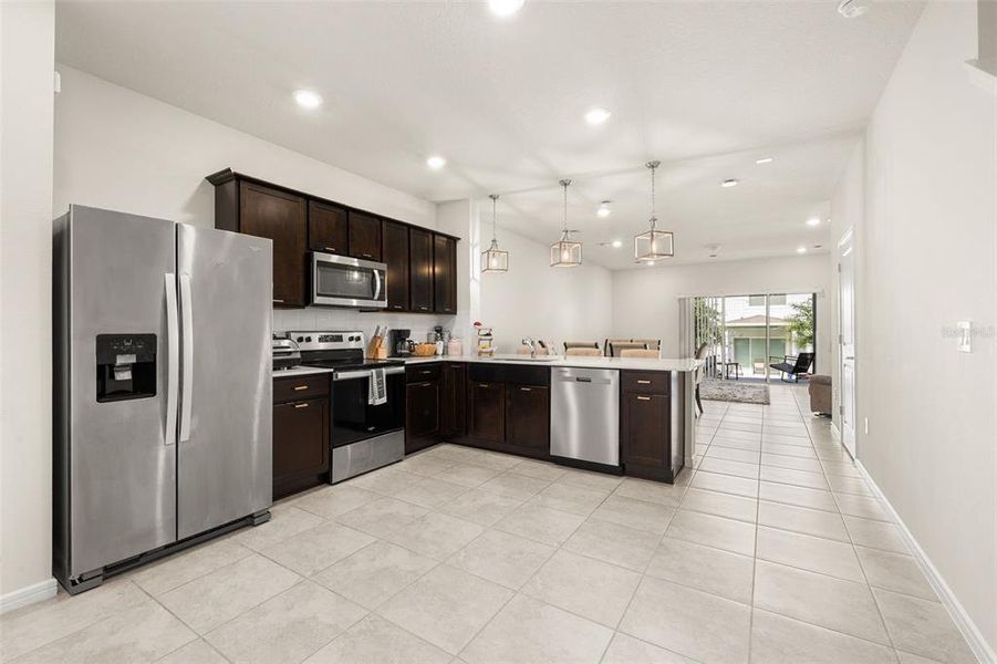 Furnished interior view inside a new home in , Davenport (Image 15).