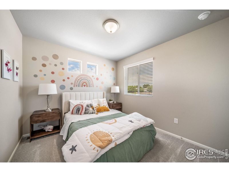 Furnished interior view inside a new home in , Johnstown (Image 18). Furnished interior view inside a new home in , Johnstown (Image 18).