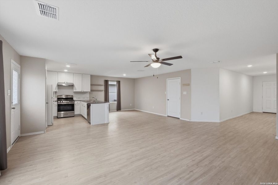 Spacious, unfurnished interior of a new home in , Converse (Image 19). Spacious, unfurnished interior of a new home in , Converse (Image 19).